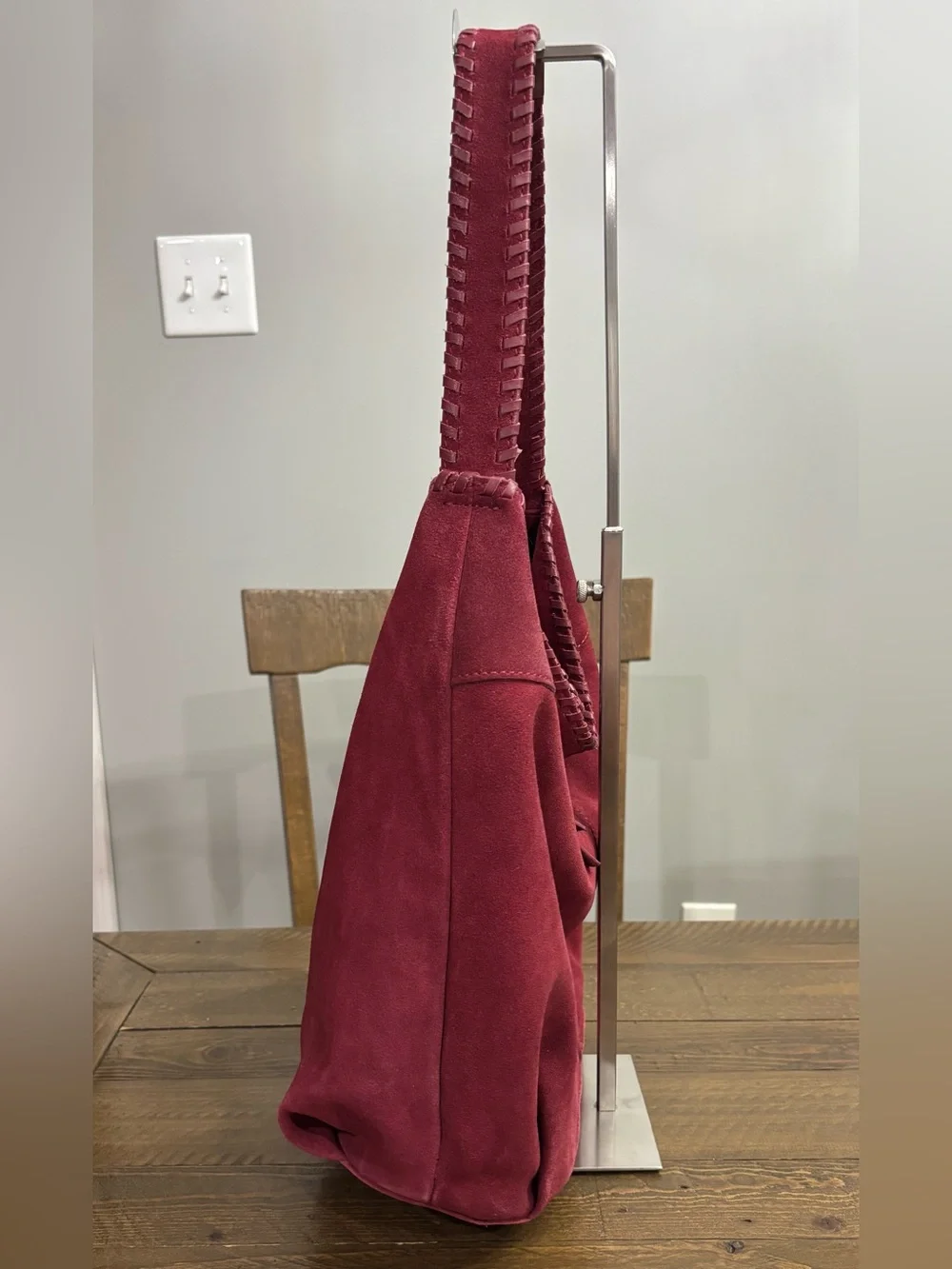 N/A spacious burgundy